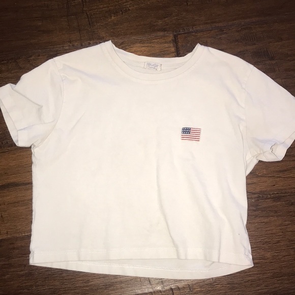 Little American flag crop top! - Picture 1 of 3